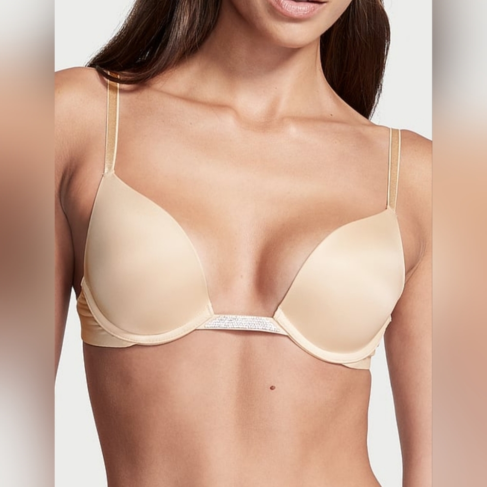 Victoria's Secret Plunge Convertible Shine Bra